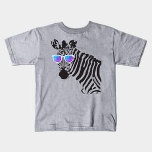 Cool Zebra Kids T-Shirt